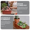 thumbnail image 2 of juegos de macetas de plástico para bonsái, macetas para cultivo en interiores, prácticas con platillo para oficina., 2 of 6