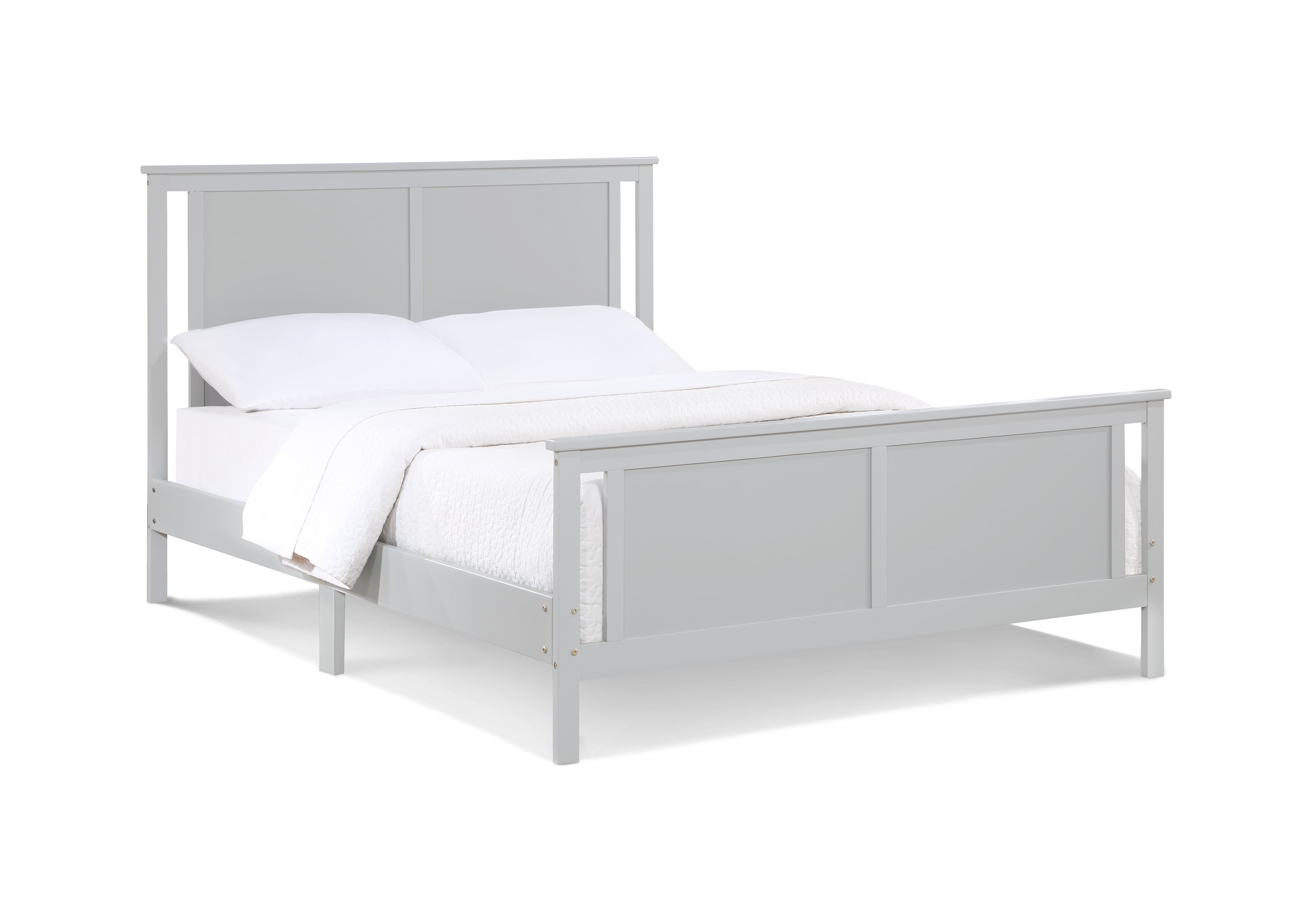Olive & Opie Connelly Full Bed Gray/Rockport Gray
