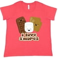 thumbnail image 3 of Inktastic I Love S'mores Women's Plus Size T-Shirt, 3 of 5
