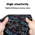 thumbnail image 7 of COEQNE Dragonfly Animal Patterns Rollator Seat and Back Rest Covers Universal Rollator Walker Seat Set of 2 Piece Covers Rollator Walker Accessories for Seniors, 7 of 7
