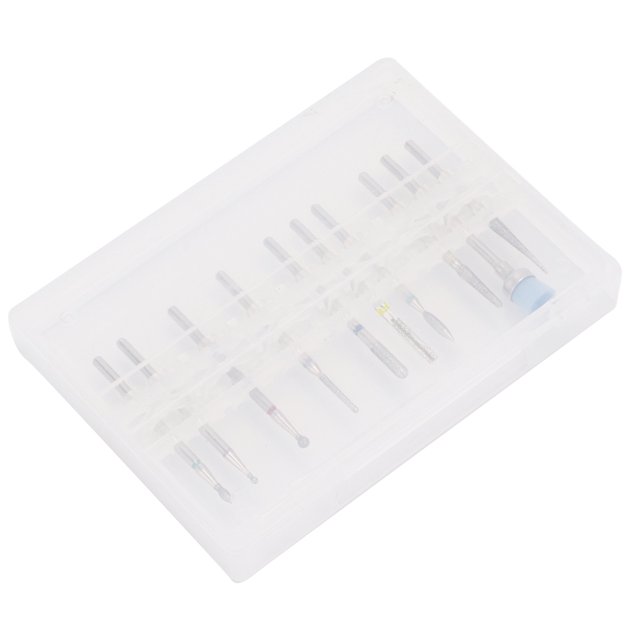 Accesorio para máquina de pedicura, juego de 10 brocas eléctricas para uñas, brocas para máquina de pulido de uñas, valor excepcional