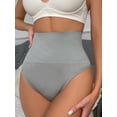 thumbnail image 4 of Tanga moldeadora de cintura alta sexy de talla grande, pantalones con parche para el vientre posparto, pantalones con cintura sin costuras tridimensionales, pantalones tipo camiseta para mujer, 4 of 6