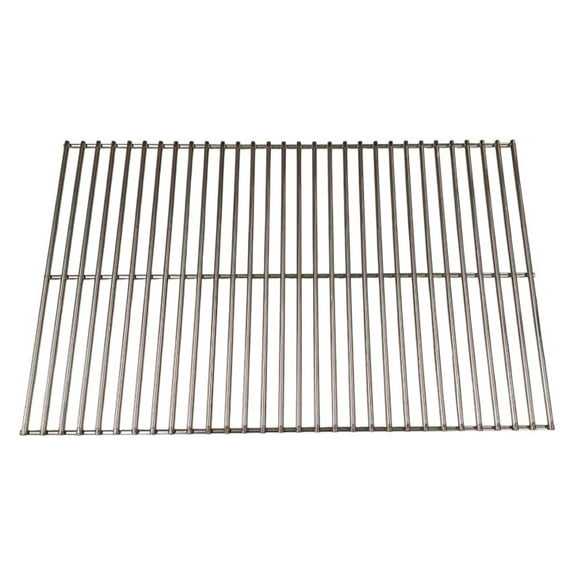 WNK TJK Gas Grill Grate - 22 x 14 Inch Stainless Steel Briquette Rock Grate Replacement - GG-Grate-SS - Factory Parts