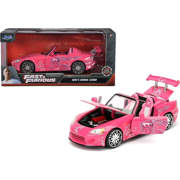 Jada's Suki's 2001 Honda S2000 Pink Fast & Furious Movie 1 Jada's Suki's 2001 Honda S2000 Pink Fast & Furious Movie 1