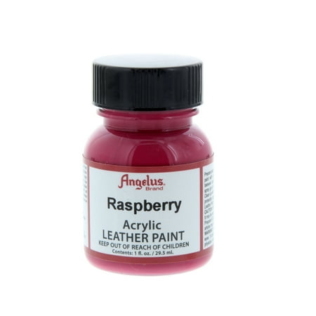 UPC: 0086366712689 | Angelus® Acrylic Leather Paint  1 oz. Raspberry