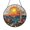 Acrylic 3.5 Inch, variant on Faith Inspired Cross Glass Suncatcher Window Hanging Decor, Gentle Floral Light Catcher Accent, Religious Gift for Loved Ones