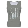thumbnail image 2 of Caqnni Men's Floral Tank Top Sleeveless Tees All Over Casual Sport T-Shirts Hawaii Beach Vacation(Gray,XL), 2 of 4