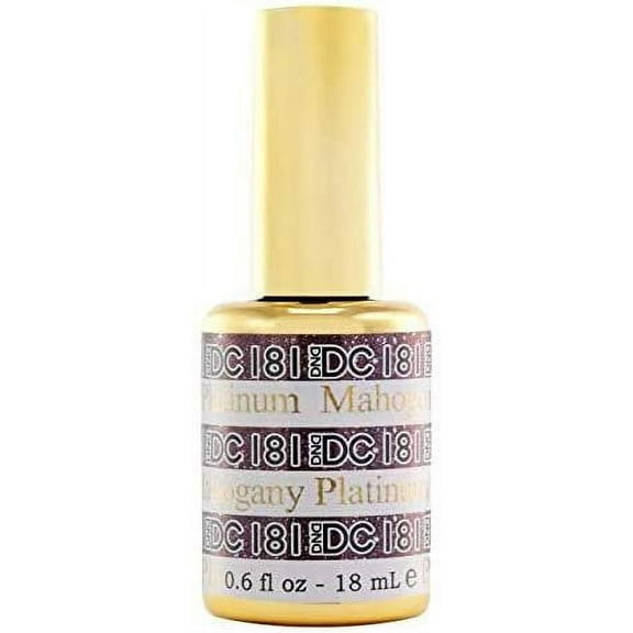 DND DC Platinum Gel Polish  Mahogany Platinum 181