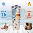 thumbnail image 5 of French Bulldog Gifts, French Bulldog Tumbler 40 Oz Tumbler with Handle and Straw, Stainless Steel Vacuum Insulated Coffee Tumbler, Travel Mug Water Bottle, French Bulldog Gifts for Women, 5 of 6