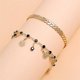 thumbnail image 5 of Pulsera de cuentas de cristal para tobillo y pierna, 5 of 5