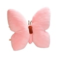 thumbnail image 2 of Butterfly Pillow Decorative Butterfly Shaped Throw Pillows 15.7" x 15.7" Cute Plush Cushion Decor for Bedroom Living Room Sofa Couch Pink, 2 of 8