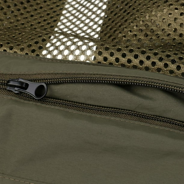 Gilet de pêche ragot lancer mouche toc - kaki Gilet de pêche ragot lancer mouche toc - kaki