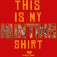 thumbnail image 2 of Boy's Mossy Oak This Is My Hunting Shirt Orange Logo  Graphic Tee Red X Large, 2 of 4