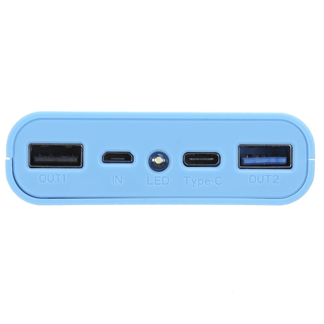Diy Power Bank Shell Power Bank Case Abs Quick Version 8X18650 Power Bank Case Usb Diy Kit Shell Battery Holder Charging Box