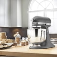 thumbnail image 3 of KitchenAid Artisan Batidora de Pie con Protector Vertedor, Gris (Imperial Gray), 4.73 L, 3 of 4