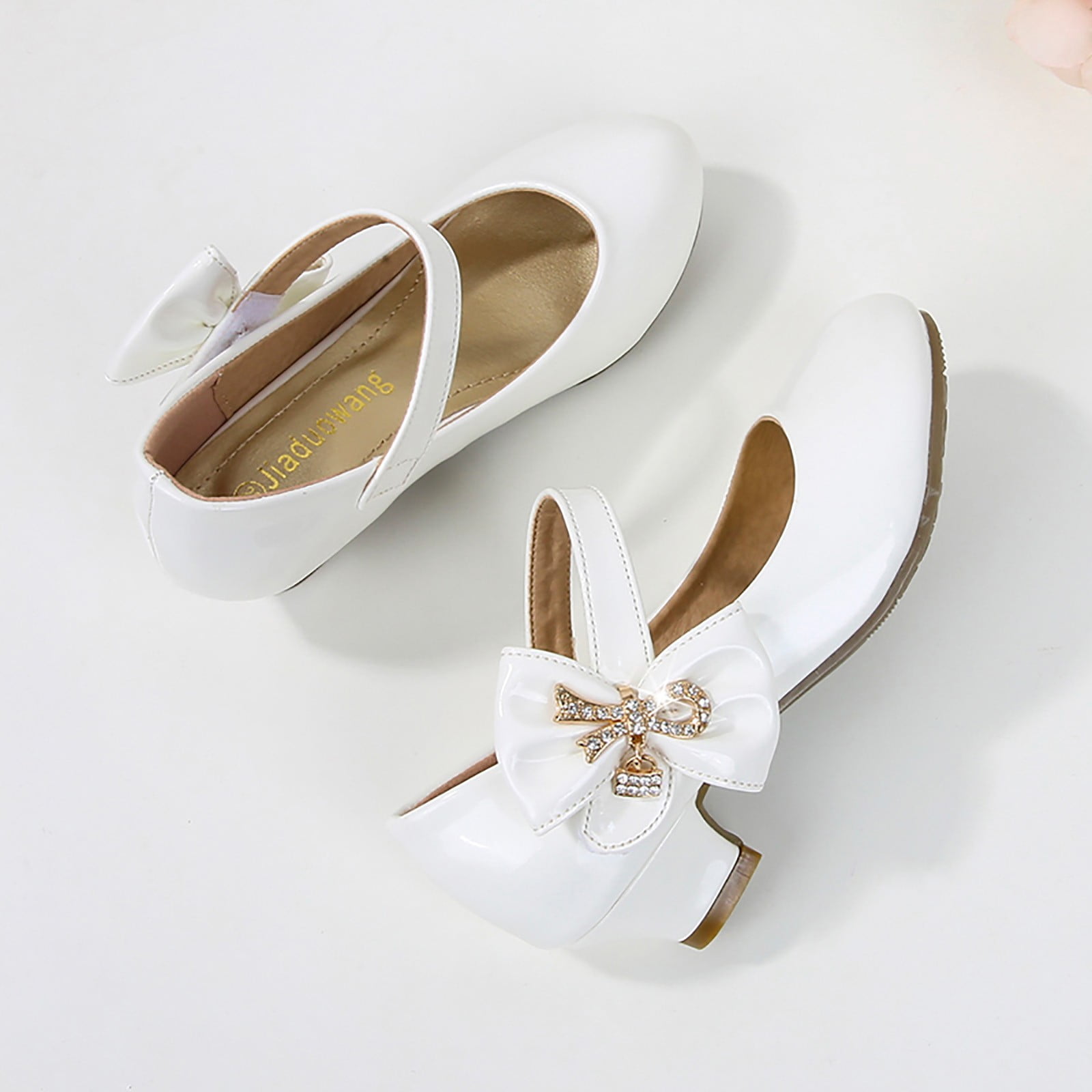 Ivory Junior Bridesmaid Shoes