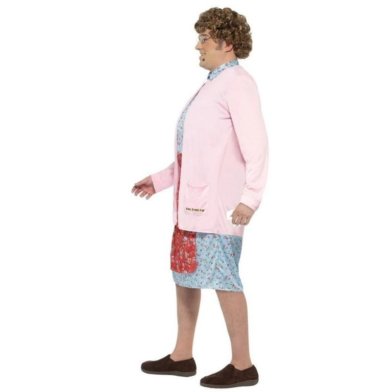 Mrs Brown Padded Costume Adult Pink Mrs Brown Padded Costume Adult Pink