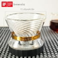 thumbnail image 2 of Tornado Duo Pour Over Coffee Dripper, Insulated Double Wall Glass, Easy-To-Clean Drip Coffee Maker for Home & Office(2-4 Cups), 2 of 5
