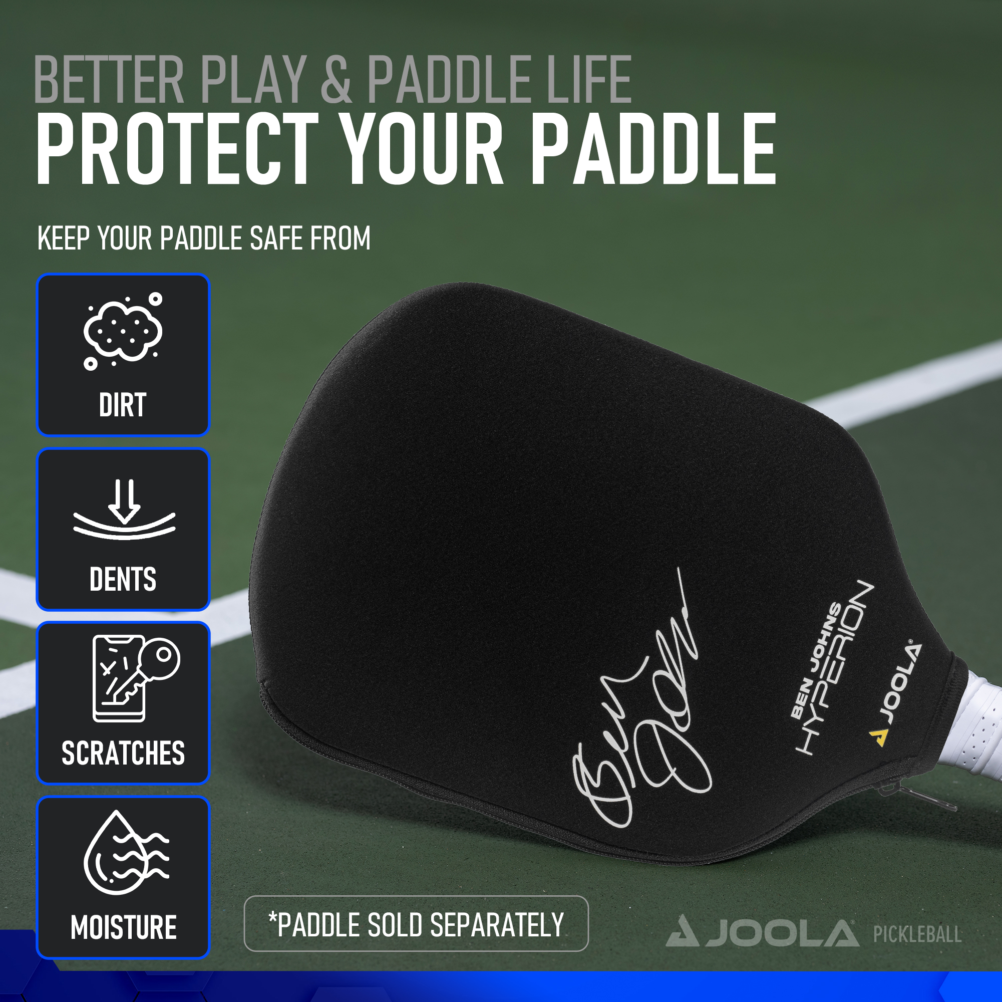 JOOLA Hyperion Neoprene Paddle Cover