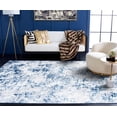 thumbnail image 3 of SAFAVIEH Amelia Alastar Abstract Distressed Area Rug, Navy/Gray, 9' x 12', 3 of 12