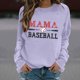 thumbnail image 2 of Camiseta con Capucha Suelta de Moda Impresa de Manga Larga para las Mujeres, Camisetas de Manga Larga para las Mujeres Túnica de Cuello Redondo Casual para Leggings, 2 of 5