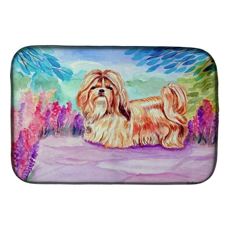

Caroline s Treasures Shih Tzu Dish Drying Mat