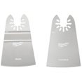 thumbnail image 1 of Lames Oscillantes Flexibles et Rigides - 1-3/8 Pouces, Lot de 2, 1 of 2