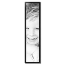 ArtToFrames 10" x 43" Black Picture Frame, 10x43 inch Black Wood Poster Frame (WOM-5139)
