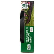 Expert Gardener 2-inch Tall Wall No-Dig Landscape Edging, 30-ft., Plastic, Black