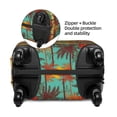 thumbnail image 2 of Disketp Colorful Hawaii Palms Elastic Travel Luggage Cover Travel Suitcase Protective Cover For Trunk Case Apply To 18''-32'' Suitcase Cover-Medium, 2 of 7