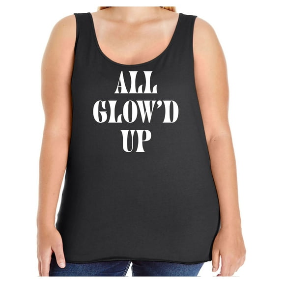 All Glow'd Up Womens Tank Top
