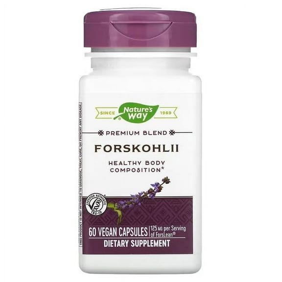 Nature's Way Forskohlii 60 Vegan Capsules