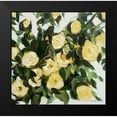 thumbnail image 2 of Lyons, Melissa 12x12 Black Modern Framed Museum Art Print Titled - Yellow Roses, 2 of 5
