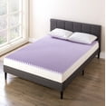 thumbnail image 3 of Best Price Mattress 1.5" Memory Foam Egg Crate Mattress Topper with Lavender Infusion, Twin, 3 of 10