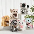 thumbnail image 3 of Yokua Plush Cat Toy Cute Stuffed Animal Musical Electric Toy Gift for Toddlers, 3 of 19