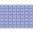 thumbnail image 1 of Ahgly Company Indoor Rectangle Patterned Royal Blue Area Rugs, 2' x 5', 1 of 6