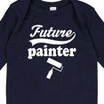 thumbnail image 4 of Inktastic Future Painter Shirt Painting Job Boys or Girls Long Sleeve Baby Bodysuit, 4 of 5