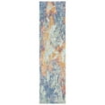 thumbnail image 5 of SAFAVIEH Prism Clarette Abstract Area Rug, Cream/Blue, 5'1" x 7'6", 5 of 10