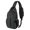 Black, variant on c Unisex Hiking Travel Nylon Sling Bag Cross-Body Shoulder Chest Bag,Black