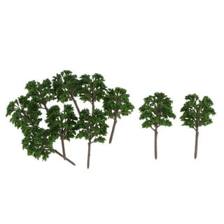 DOITOOL Model Trees Rainforest Diorama Supplies 20Pcs Scale Trees Miniature  Craft Mini Trees for Crafts Miniature Tree Diorama Models Model Model