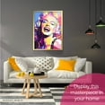 thumbnail image 2 of Marilyn Monroe Diamond Painting Kits for Adults, Large DIY Marilyn Monroe Diamond Art, Arts and Crafts for Adults, Full Round Drill 30x40 Paint by Diamonds, 2 of 7
