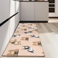 thumbnail image 4 of French Bulldog Dog Kitchen Rug Mat,Kitchen Runner Rugs Non Skid Washable,Decorative Kitchen Floor Mats for Kitchen,Sink,Laundry,17"X47", 4 of 5