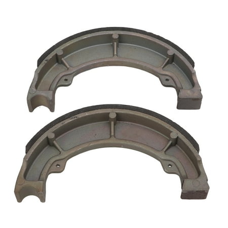 

Rear Brake Shoes 2Pcs/Set Good Heat Dissipation High Strength Brake Pads Wear Resistance For ATV Replacement For LT-F400F King Quad 400 FSi