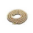thumbnail image 2 of Collar de 5 mm Collares de moda casuales que combinan con todo Bling Clásico Delicados pedantes Amuleto Aleación Robusto a prueba de herrumbre Ropa, zapatos y accesorios Miscelánea Dorado 20 pulgadas Sonducket AP015145-02, 2 of 6