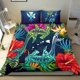 thumbnail image 4 of Juego de cama Hawaii - Juego de cama Hawaii Shark Tropical Color, 4 of 6