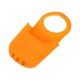 thumbnail image 4 of Soporte para teléfono de playa de silicona, ligero, elegante, hueco, decorativo, para lavabo Naranja, 4 of 9