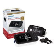 Omron 10 Series Upper Arm Blood Pressure Monitor and 9-In. to 17-In. Wide-Range D-Cuff Kit