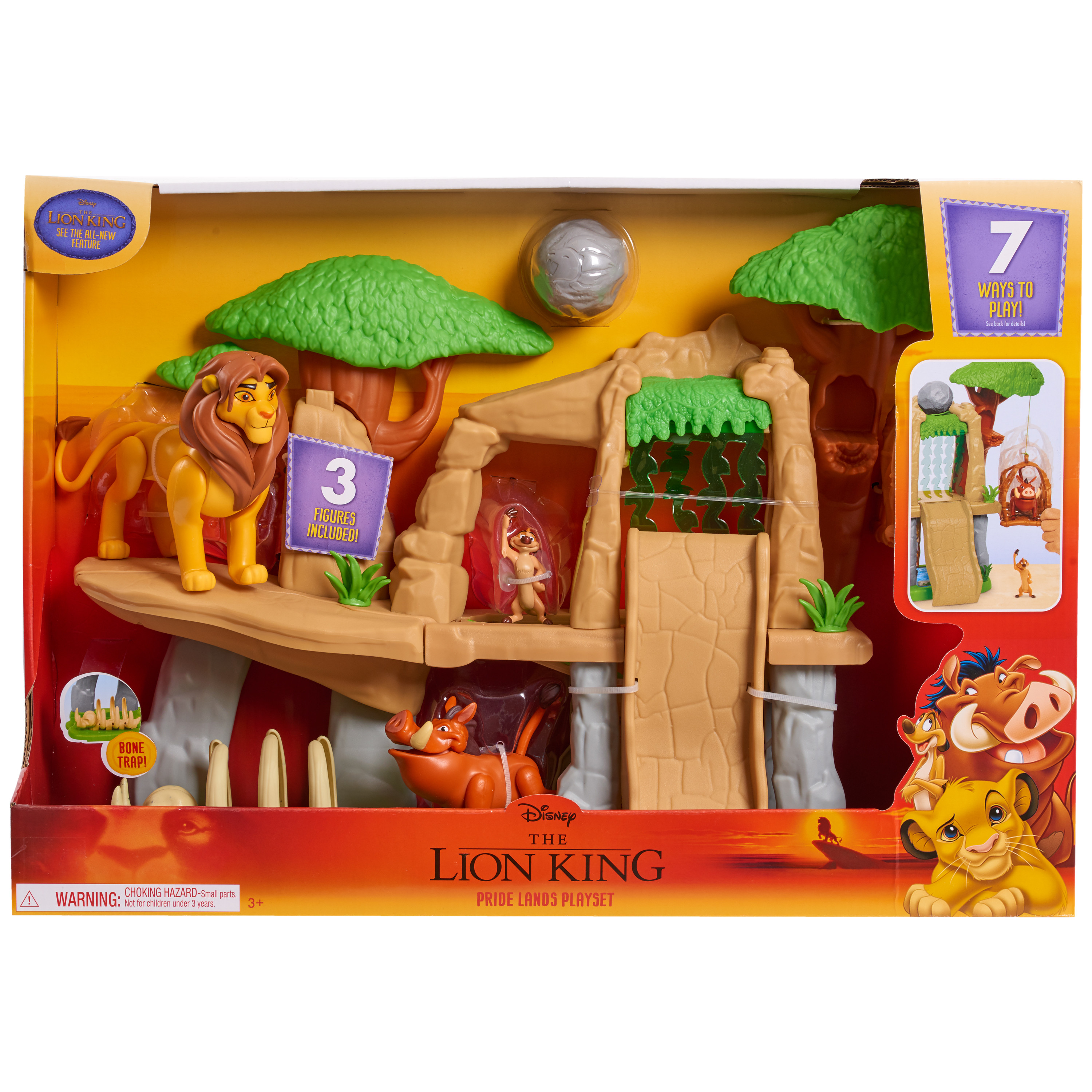 Disney the Lion King Pride Land Playset, Officially Licensed Kids Toys for Ages 3 Up, Gifts and Presents - image 3 of 3