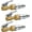 1902B, variant on Air Chuck Pack of 3, Heavy Duty Closed Flow Tire Chuck with 1/4" FNPT for Tire Inflator Gauge Compressor Accessories