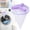 Purple, variant on RZDLIZJ 1Pc Washing Machine Lint Filter Bag,Mesh Fabric Floating Hair Catcher,Reusable Fine Net Lint Trap for Laundry Pet Hair Lint Removal,Clothes Protection,Laundry Daily Use,3.7Inch
